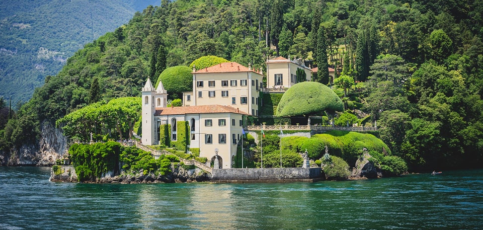 Villa del Balbianello on Lake Como